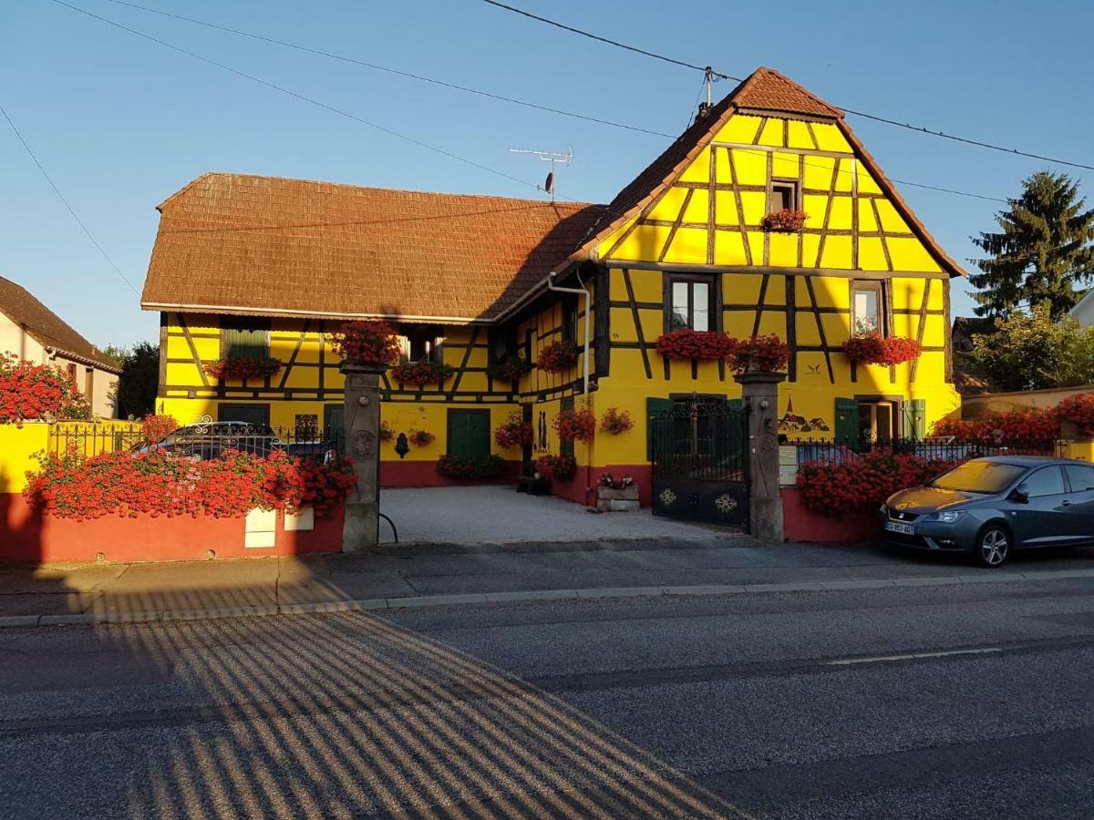 Maison Alsacienne A Andolsheim Apartment Exterior foto